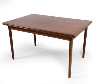 DANISH TEAK EXTENDING DINING TABLE (1 of 19)