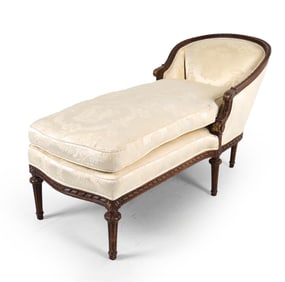 FRENCH LOUIS XV STYLE CHAISE LOUNGE