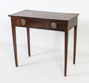 ANTIQUE GEORGIAN STYLE MAHOGANY WRITING TABLE