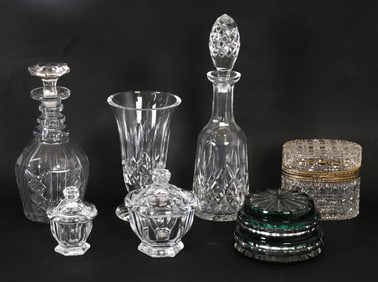 CRYSTAL GROUPING INCL. BACCARAT
