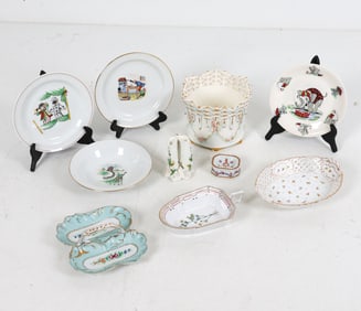 VINTAGE CERAMIC GROUPING INC. GINORI PLATES