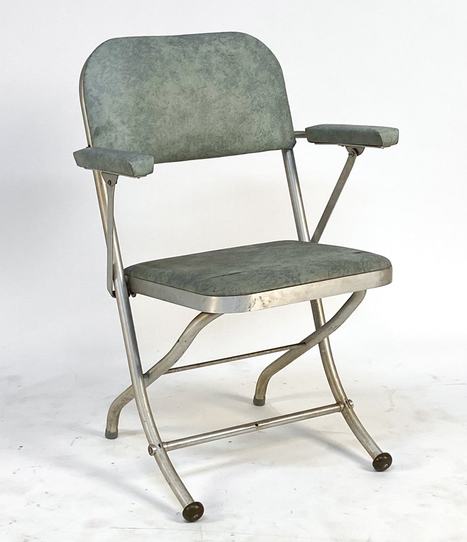 WARREN MCARTHUR FOLDING CHAIR C.1940'S (1 of 19)