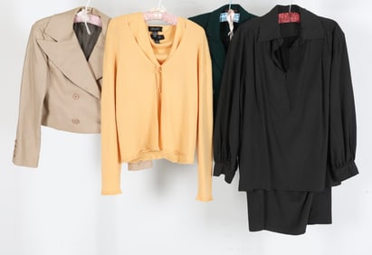 VINTAGE WOMENS DESIGNER JACKET GROUPING