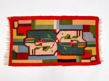 ART DECO SWEDISH AREA RUG