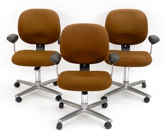 (3) VINTAGE HERMAN MILLER ERGON TASK CHAIRS