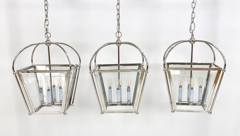 VISUAL COMFORT RIVERSIDE SQUARE LANTERNS