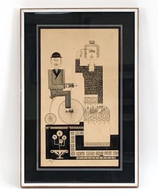 MEDEIROS ORIGINAL DRAWING, 1964