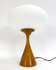 TURNED WOOD STEMLITE DESIGNLINE TABLE LAMP