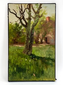 HAMILTON HAMILTON (1847-1928) PAINTING ON BOARD