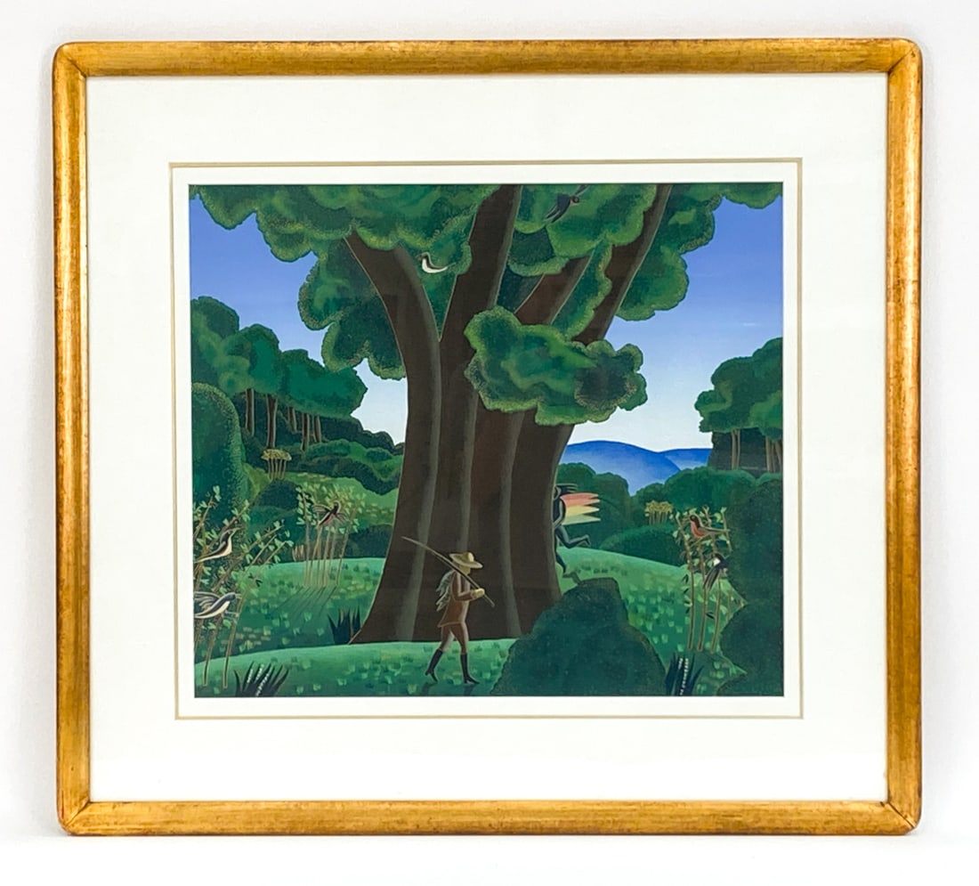 THOMAS MCKNIGHT (B. 1941) SERIGRAPH (1 of 5)