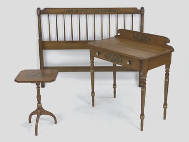 GROUPING OF HITCHCOCK FURNITURE