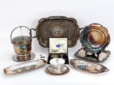 GROUPING OF SILVERPLATE