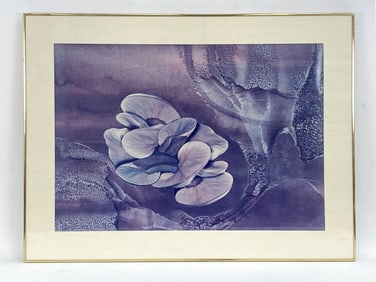 ELISE HERZ CONTEMPORARY MUSHROOM PRINT