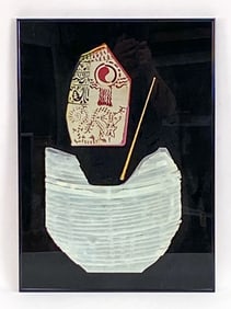 GERRY KING (1945-2024) MIXED MEDIA SCULPTURE