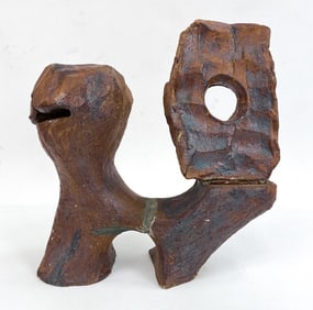 STUDIO POTTERY ABSTRACT CERAMIC SCULPTURE