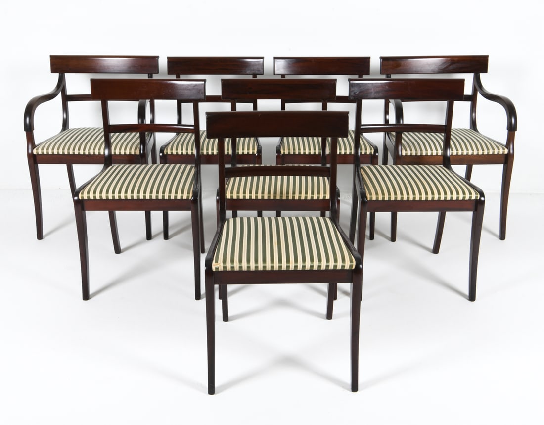 (8) DANISH MAHOGANY DINING CHAIRS (1 of 16)