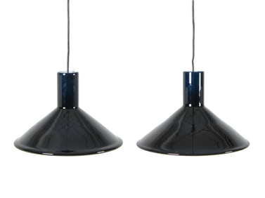 PAIR OF HOLMEGAARD P&T PENDANT LIGHTS C. 1970S
