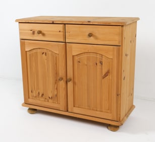 SCANDINAVIAN PINE CABINET C. 1970S