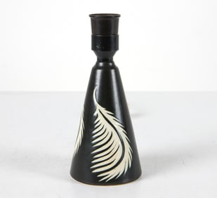 MID-CENTURY DANISH CERAMIC TABLE LAMP C. 1960S