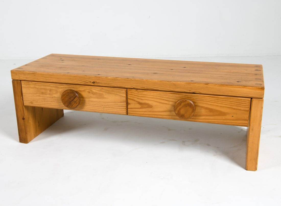 SWEDISH PINE LOW CHEST C. 1970S (1 of 14)