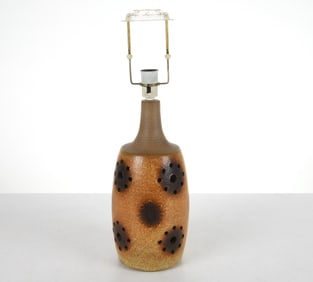 SOHOLM STENTOJ DANISH CERAMIC TABLE LAMP C. 1960S