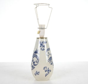 MID-CENTURY DANISH CERAMIC TABLE LAMP