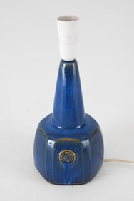 SOHOLM STENTOJ DANISH CERAMIC TABLE LAMP C. 1970S