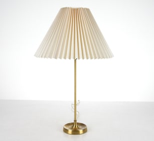 DANISH BRASS TABLE LAMP C. 1970S