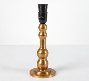 MID-CENTURY BRASS DESK LAMP C. 1970S
