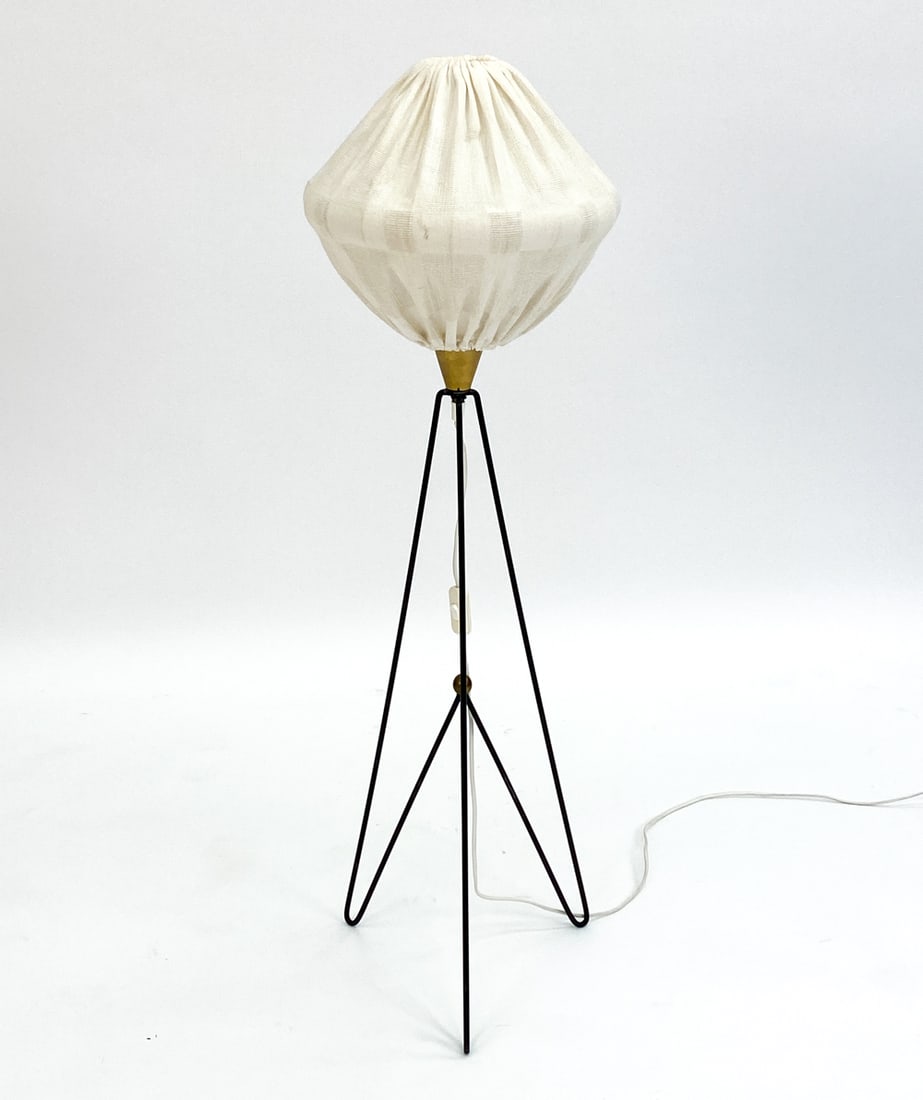SWEDISH ATOMIC WIRE FORM FLOOR LAMP, C. 1970S (1 of 7)