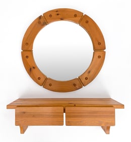 CHRISTIAN LANGESTROM FOR FROSEKE MIRROR & SHELF
