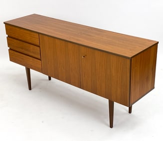 MID-CENTURY SWEDISH WALNUT SIDEBOARD, C. 1960S
