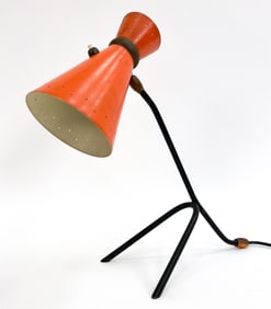 ITALIAN DIABOLO STYLE TABLE LAMP, C. 1950S