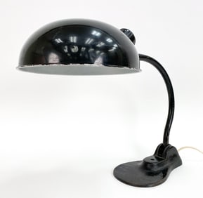 GERMAN BAUHAUS TABLE LAMP, C. 1940S
