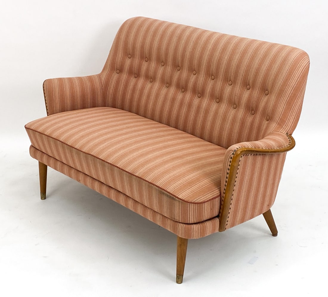 MID-CENTURY SWEDISH SOFA, C. 1940 (1 of 12)
