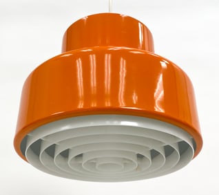 SWEDISH BUMLING STYLE PENDANT LIGHT, C. 1970S