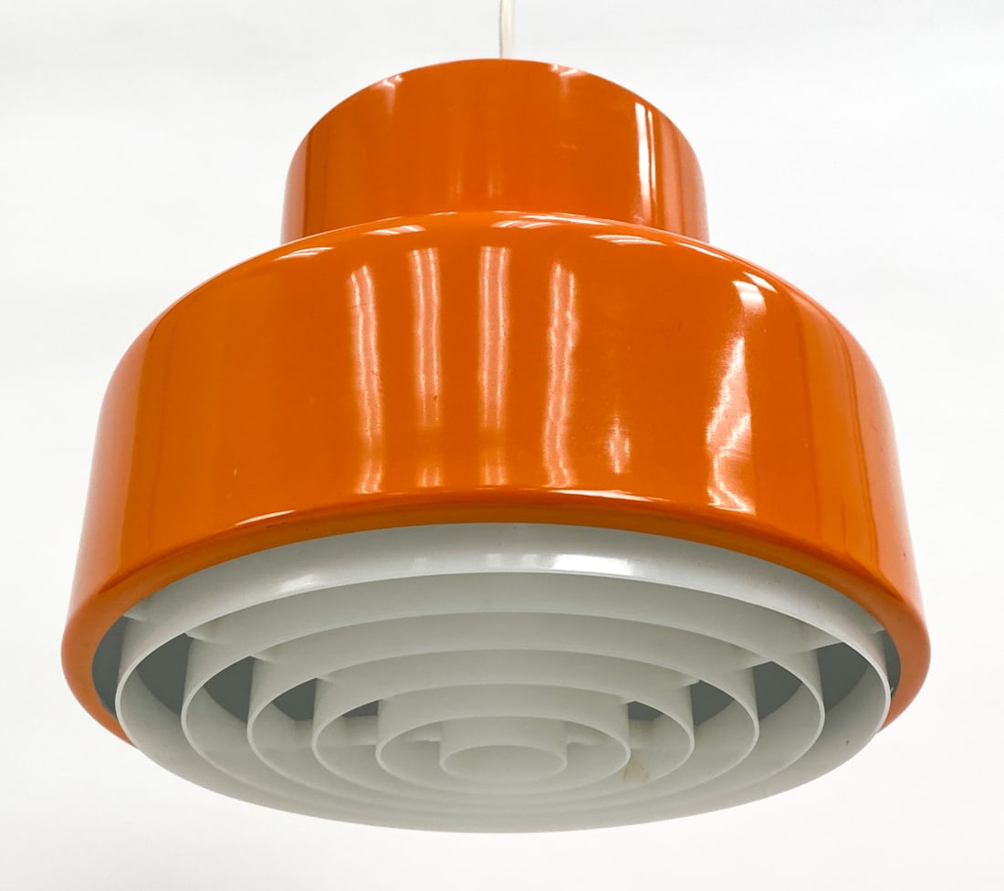 SWEDISH BUMLING STYLE PENDANT LIGHT, C. 1970S (1 of 5)
