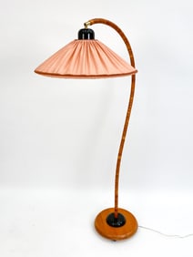 MARKSLOJD SWEDISH BEECH GOOSENECK FLOOR LAMP