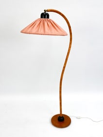 MARKSLOJD SWEDISH BEECH GOOSENECK FLOOR LAMP