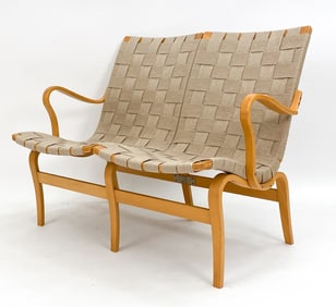 BRUNO MATHSSON 'PERNILLA' BEECH SOFA, C. 1960S