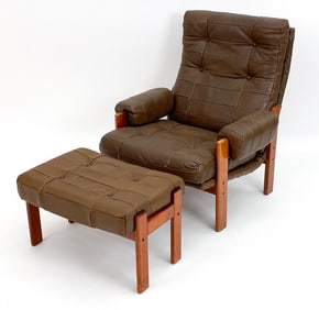 ARNE NORELL STYLE OPE FURNITURE LOUNGE CHAIR