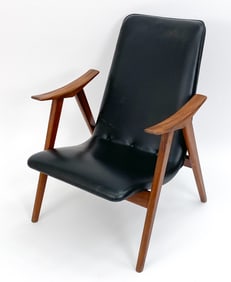 LOUIS VAN TEEFFELEN DUTCH LOUNGE CHAIR, C. 1950S
