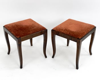 PAIR OF SWEDISH STOOLS, C. 1930S