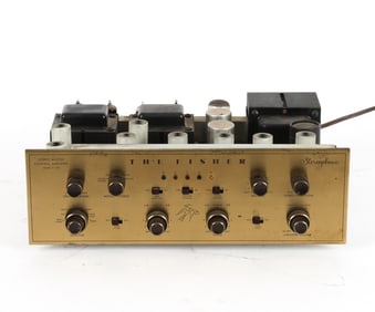 THE FISHER X-202 STEREO TUBE AMP C. 1959