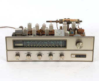 THE FISHER VINTAGE STEREO & FM TUNER C. 1960S