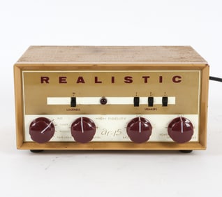 REALISTIC MONO HI-FI TUBE AMP MODEL AF-15 C. 1950S