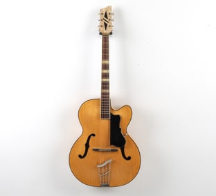 HOYER JAZZSTAR ESQUIRE ARCHTOP GUITAR C. 1960S