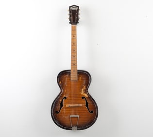 TRUETONE KAY ARCHTOP ACOUSTIC GUITAR C. 1960S