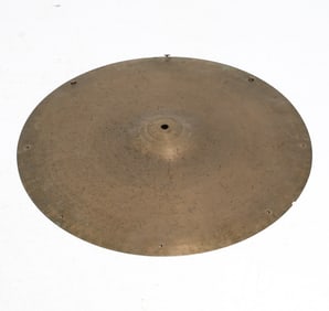VINTAGE ZILDJIAN SIZZLE RIDE CYMBAL C. 1950S