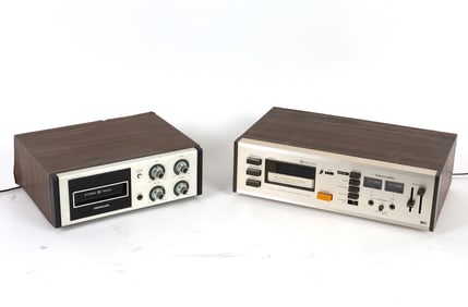 GROUP OF VINTAGE 8-TRACK TAPE DECKS C. 1970S